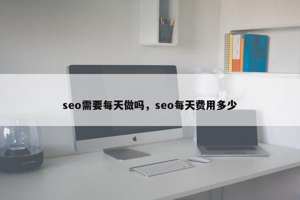 seo需要每天做吗，seo每天费用多少