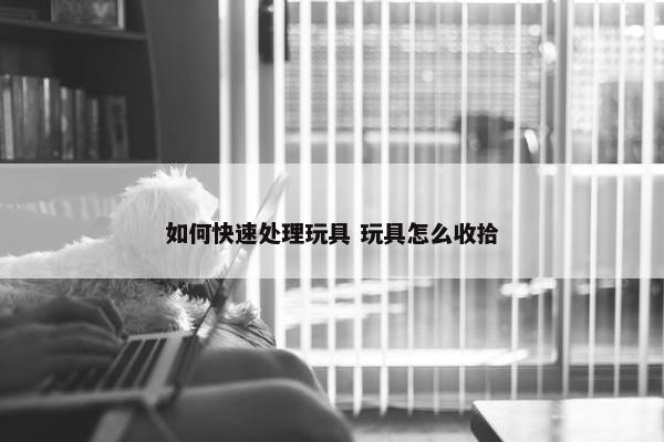 如何快速处理玩具 玩具怎么收拾