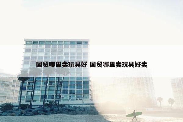 国贸哪里卖玩具好 国贸哪里卖玩具好卖