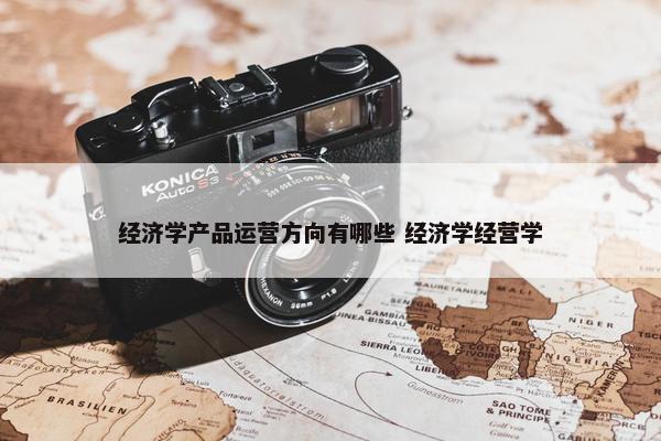 经济学产品运营方向有哪些 经济学经营学