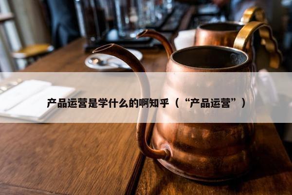 产品运营是学什么的啊知乎（“产品运营”）