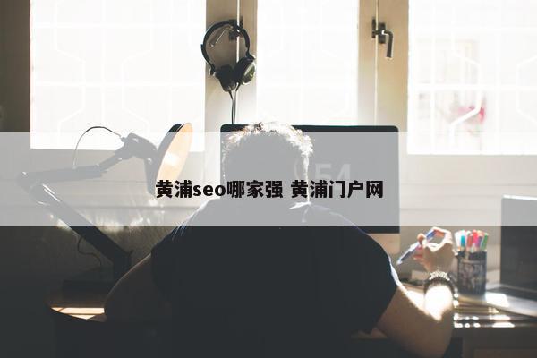 黄浦seo哪家强 黄浦门户网