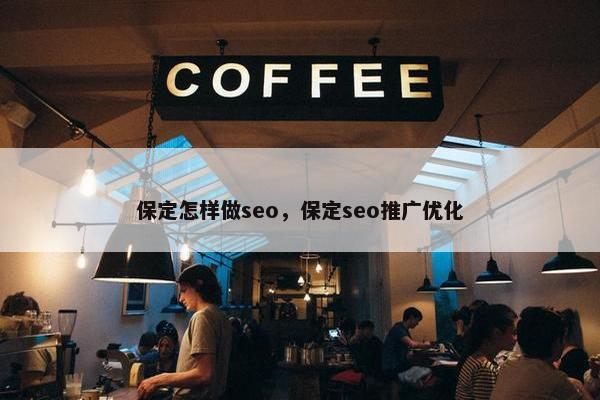 保定怎样做seo，保定seo推广优化