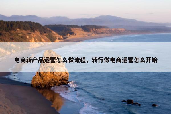 电商转产品运营怎么做流程，转行做电商运营怎么开始