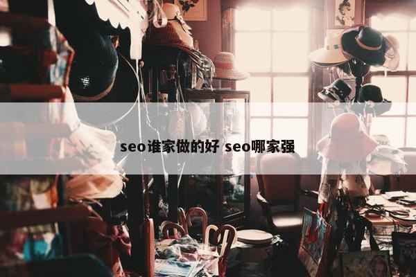 seo谁家做的好 seo哪家强