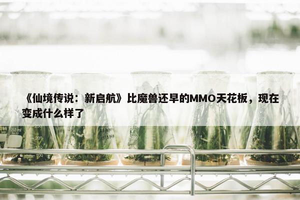 《仙境传说：新启航》比魔兽还早的MMO天花板，现在变成什么样了