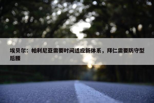 埃贝尔：帕利尼亚需要时间适应新体系，拜仁需要防守型后腰