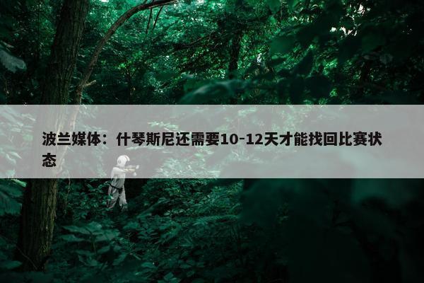 波兰媒体：什琴斯尼还需要10-12天才能找回比赛状态