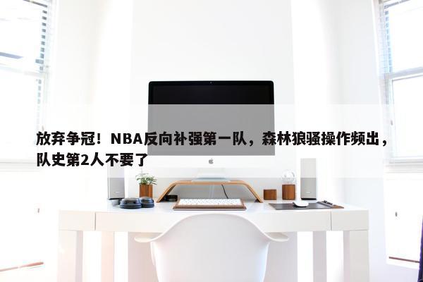 放弃争冠！NBA反向补强第一队，森林狼骚操作频出，队史第2人不要了