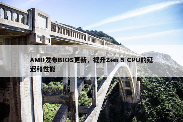 AMD发布BIOS更新，提升Zen 5 CPU的延迟和性能