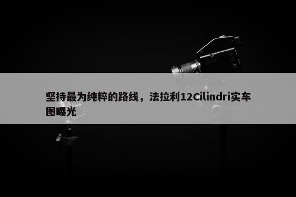 坚持最为纯粹的路线，法拉利12Cilindri实车图曝光