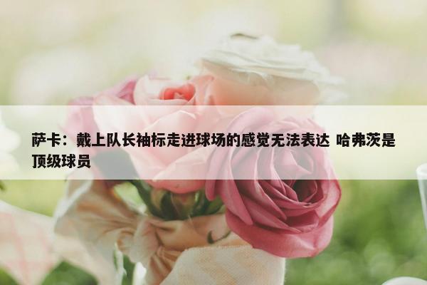 萨卡：戴上队长袖标走进球场的感觉无法表达 哈弗茨是顶级球员