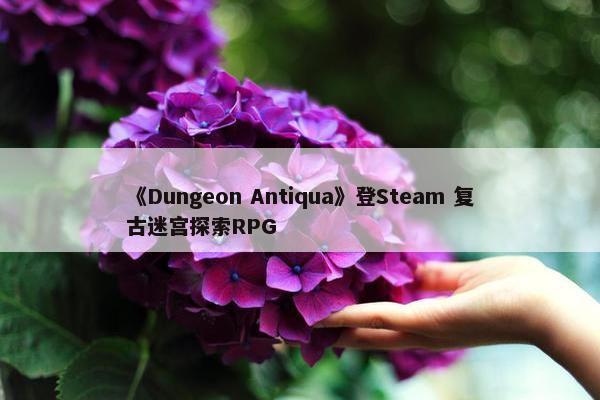 《Dungeon Antiqua》登Steam 复古迷宫探索RPG