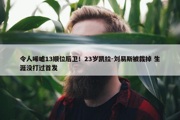 令人唏嘘13顺位后卫！23岁凯拉-刘易斯被裁掉 生涯没打过首发