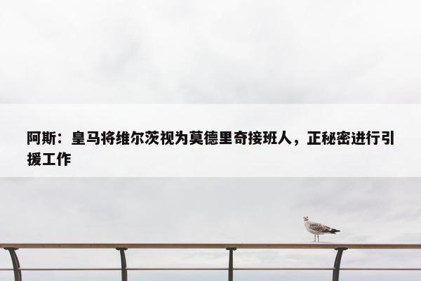 阿斯：皇马将维尔茨视为莫德里奇接班人，正秘密进行引援工作