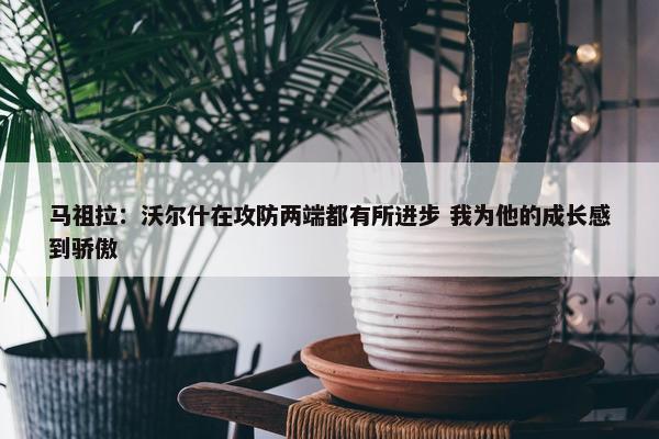 马祖拉：沃尔什在攻防两端都有所进步 我为他的成长感到骄傲