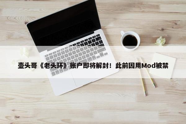 壶头哥《老头环》账户即将解封！此前因用Mod被禁