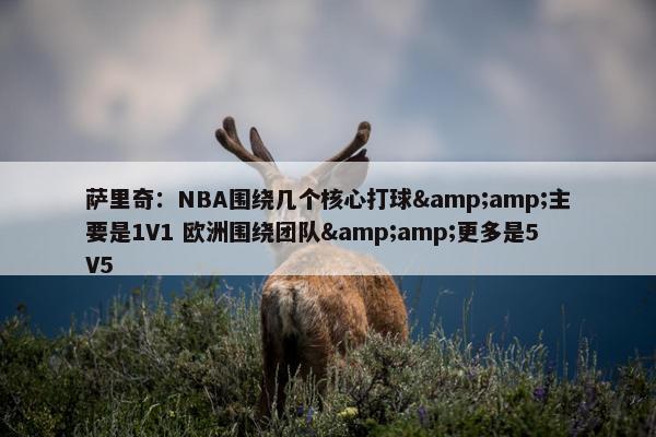 萨里奇：NBA围绕几个核心打球&amp;主要是1V1 欧洲围绕团队&amp;更多是5V5