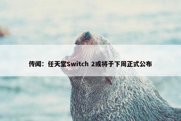 传闻：任天堂Switch 2或将于下周正式公布