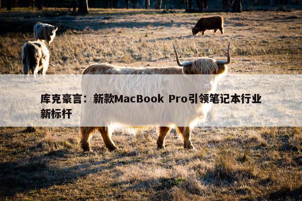 库克豪言：新款MacBook Pro引领笔记本行业新标杆