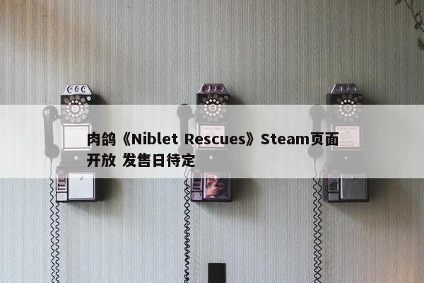 肉鸽《Niblet Rescues》Steam页面开放 发售日待定