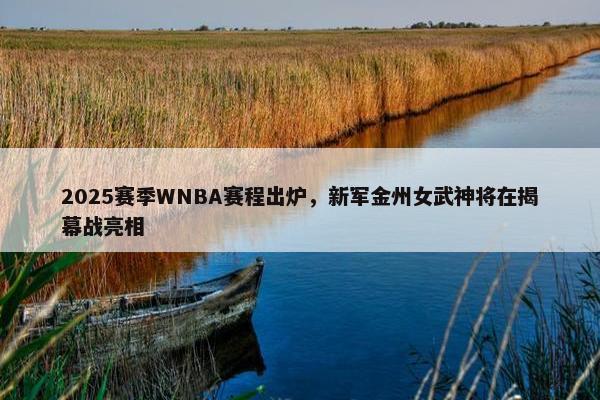 2025赛季WNBA赛程出炉，新军金州女武神将在揭幕战亮相