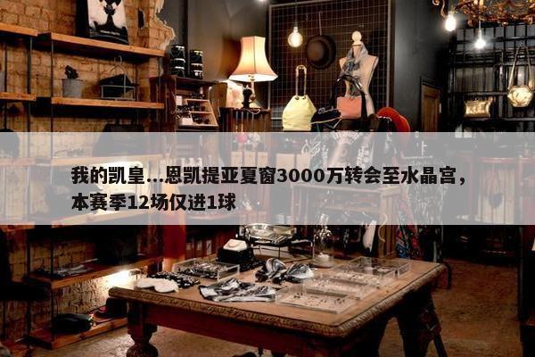 我的凯皇...恩凯提亚夏窗3000万转会至水晶宫，本赛季12场仅进1球