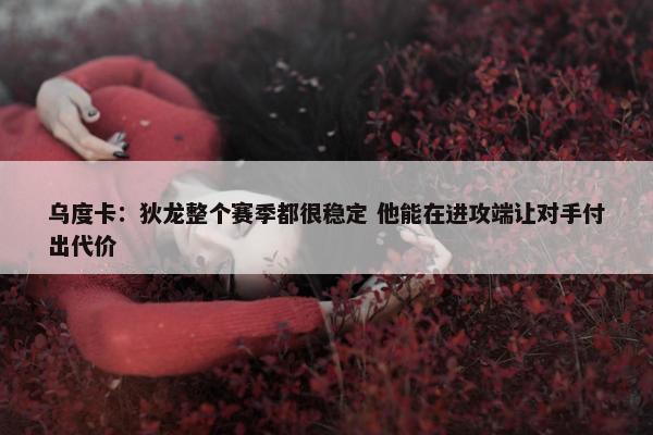 乌度卡：狄龙整个赛季都很稳定 他能在进攻端让对手付出代价