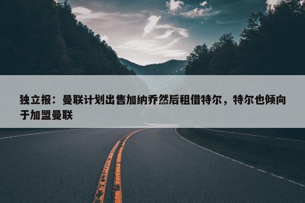 独立报：曼联计划出售加纳乔然后租借特尔，特尔也倾向于加盟曼联