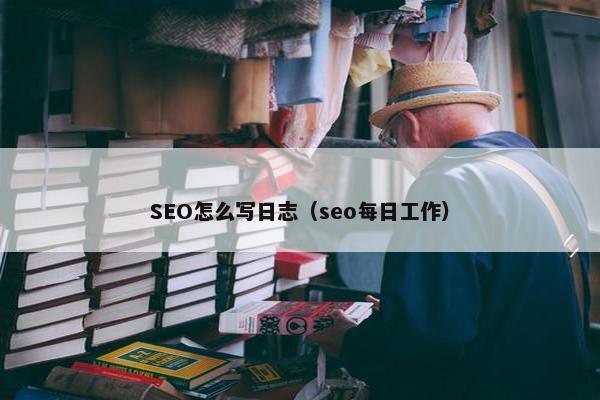 SEO怎么写日志（seo每日工作）