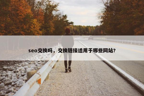 seo交换吗，交换链接适用于哪些网站?