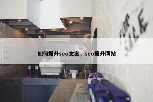 如何提升seo文案，seo提升网站