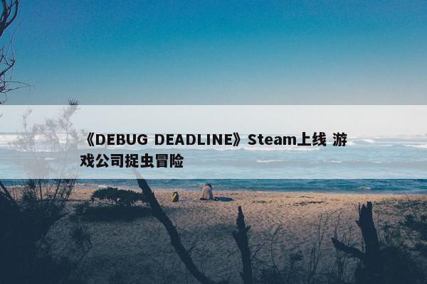 《DEBUG DEADLINE》Steam上线 游戏公司捉虫冒险